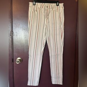 American Eagle Striped Pants Next Level Stretch size 10